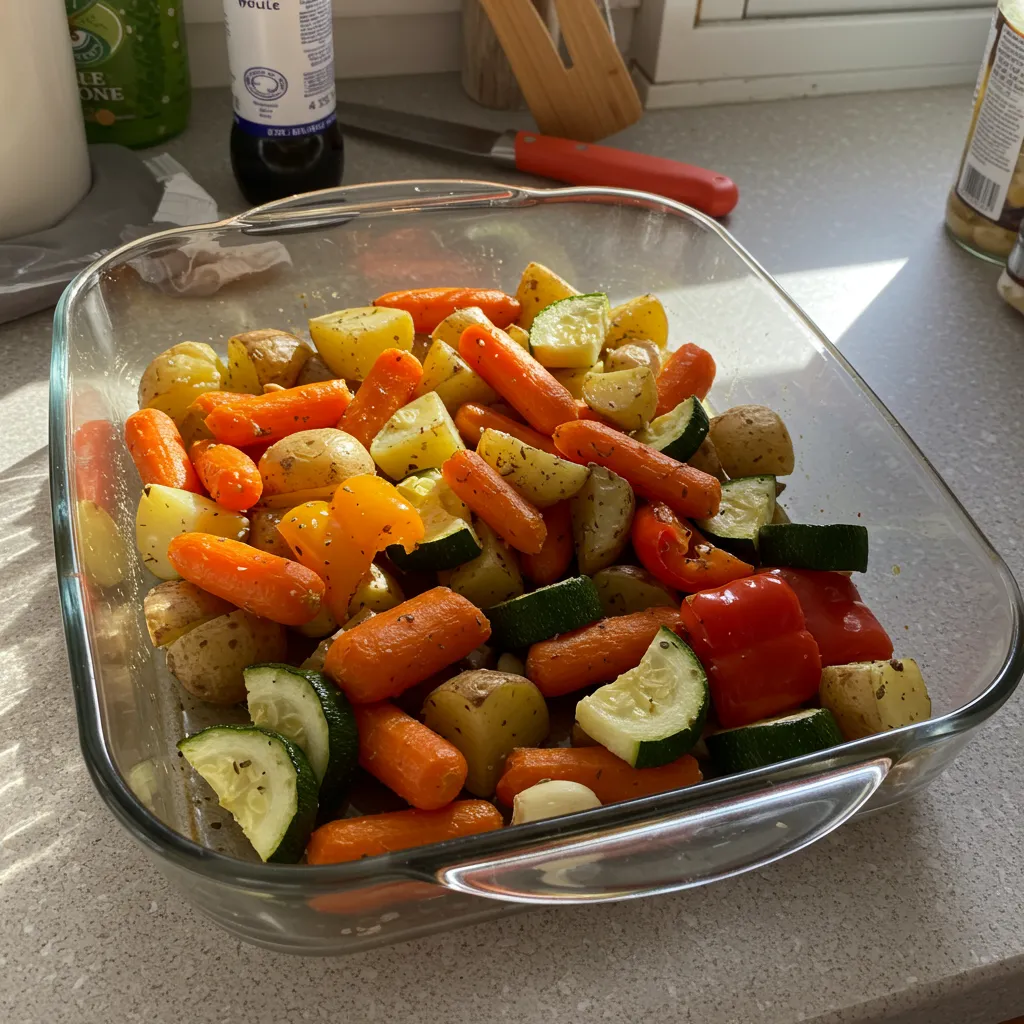 Perfect Garlic Herb Roasted Vegetables: Tonight's Ultimate Healthy Side Dish - secondary view